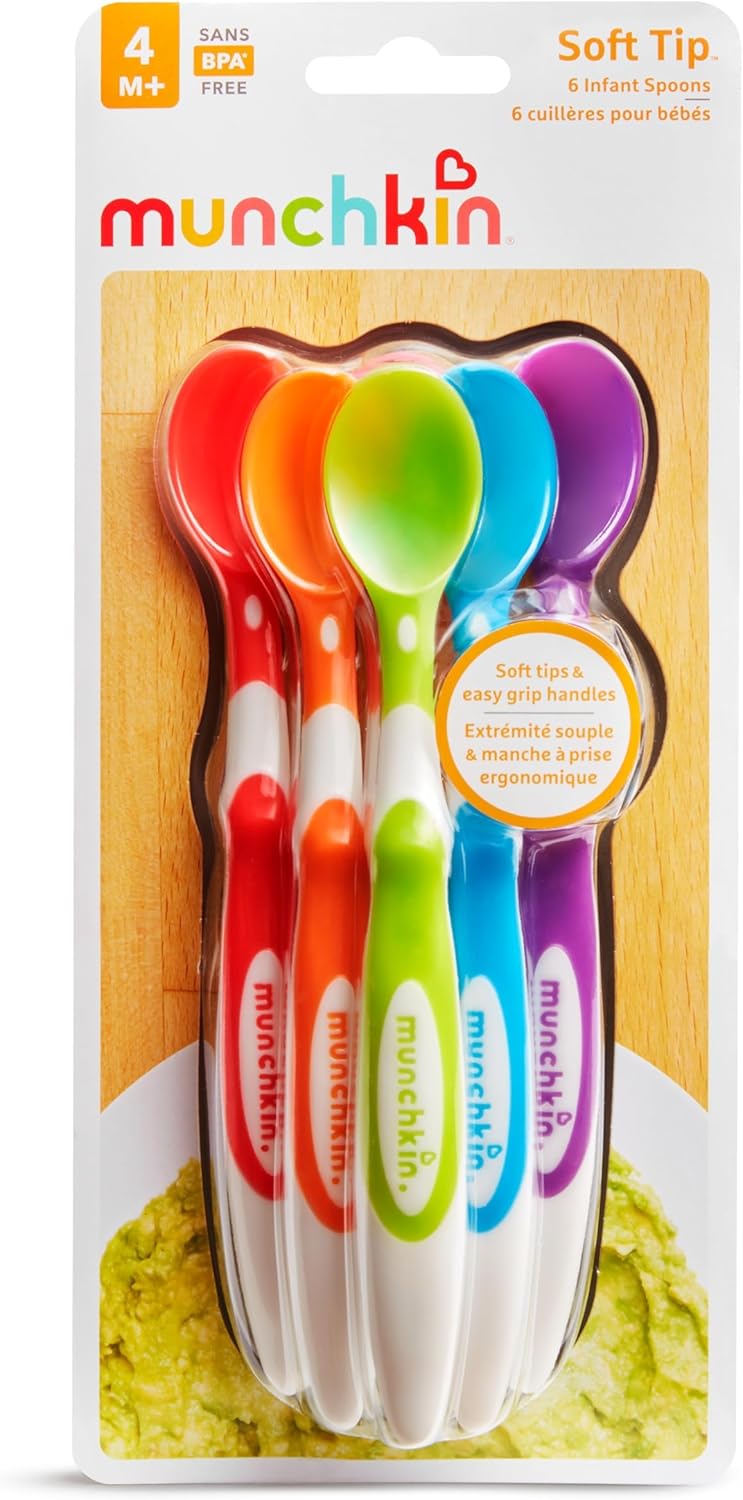 Munchkin Soft Tip infant spoons set