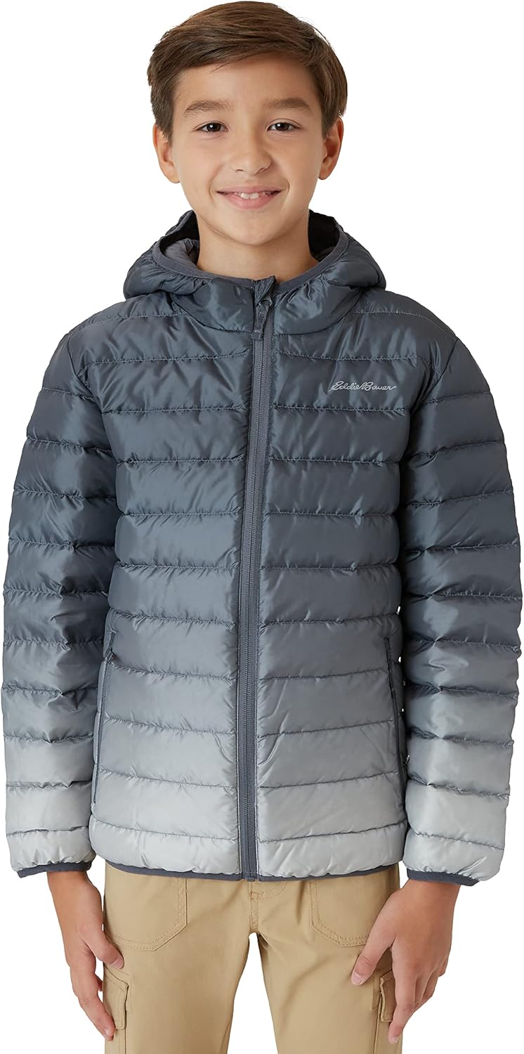 Eddie Bauer Boys Jacket - Weather Resistant Down Coat