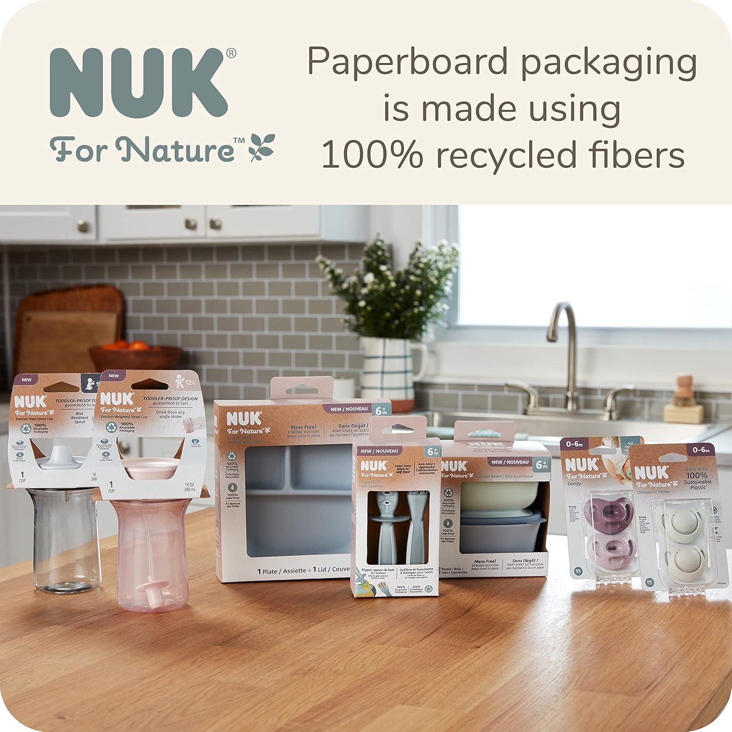Mess-Free Baby Feeding Set for NUK