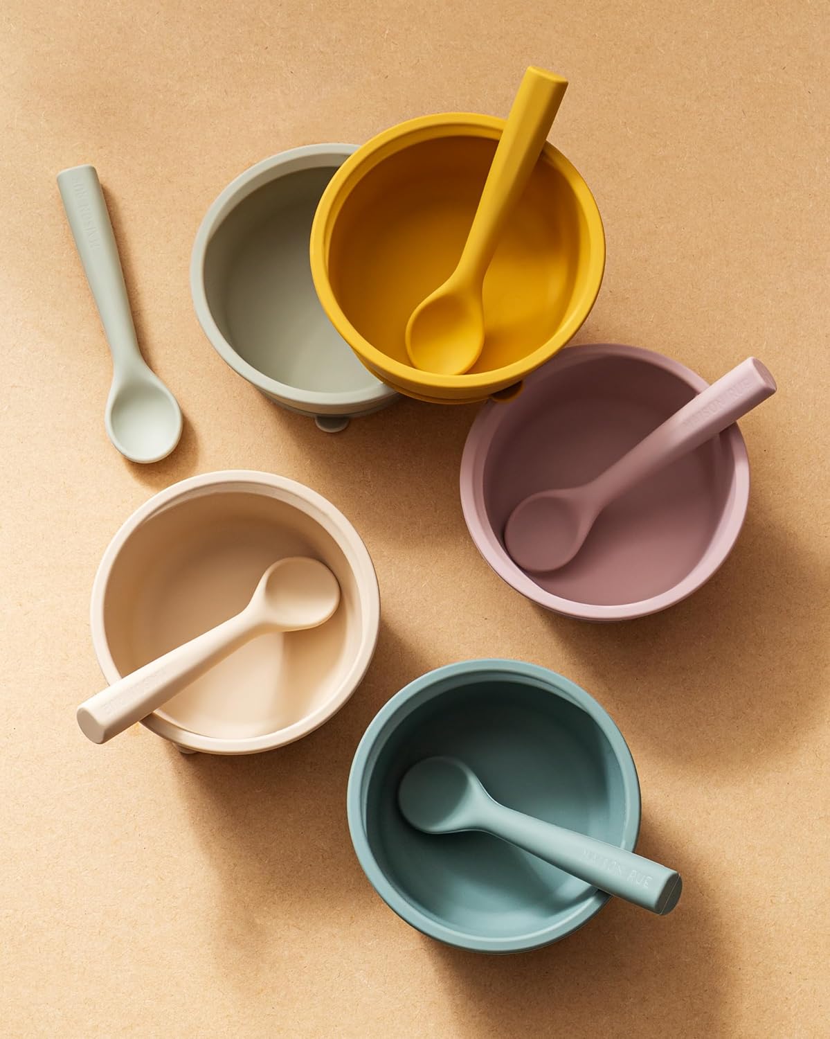 Maison Rue Bobbi Spoon Rose Silicone Feeding Spoon