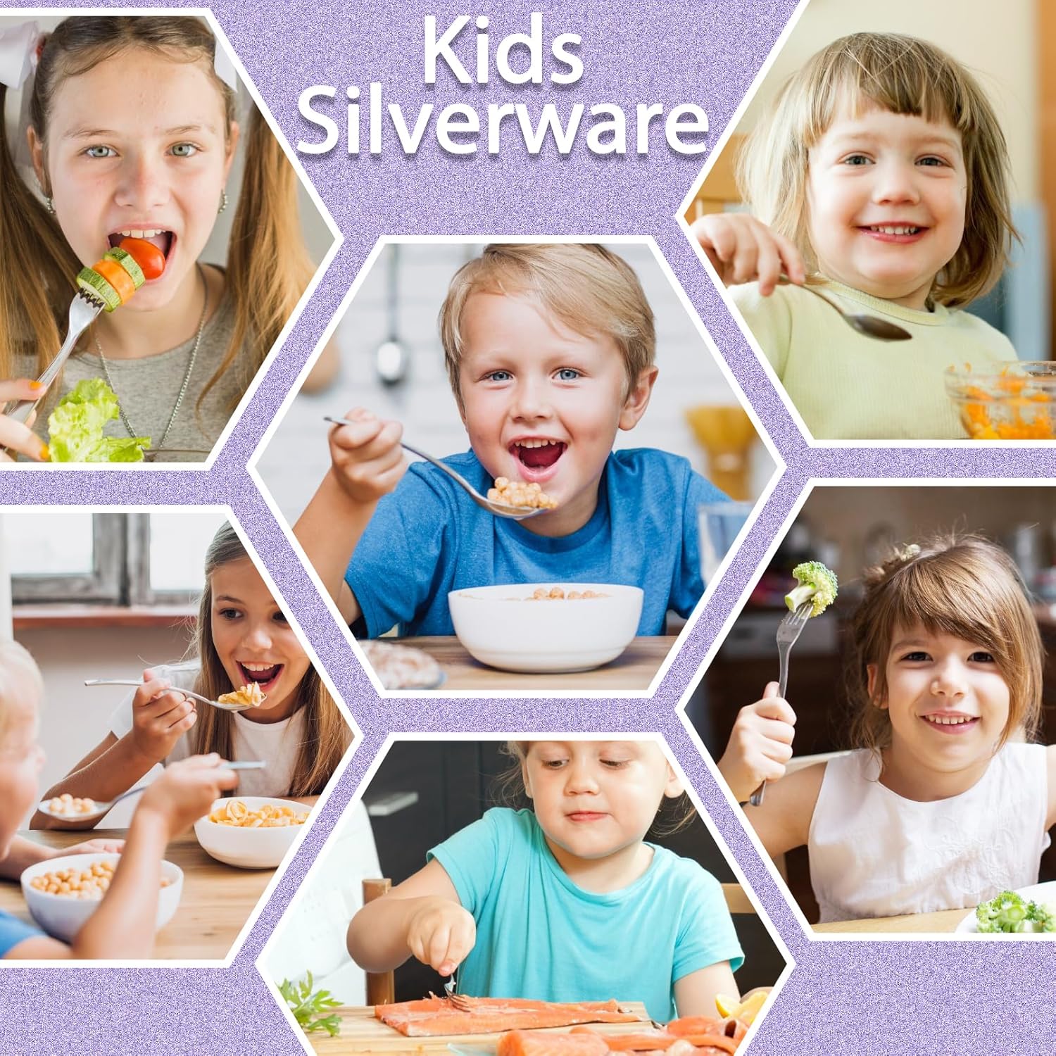 12 Piece Toddler Spoons Set for Self-Feeding