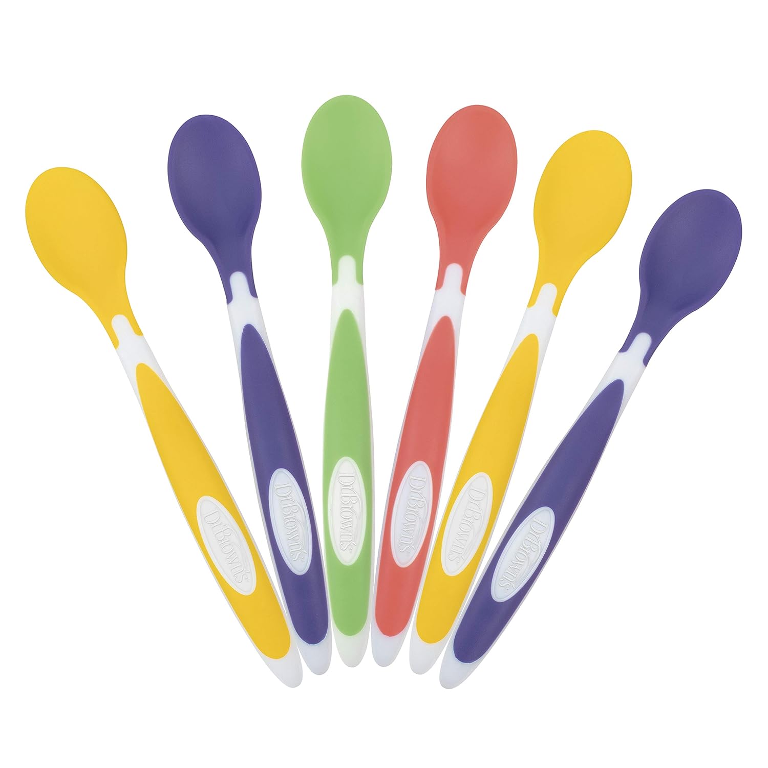 Dr Browns Soft-Tip Toddler Feeding Spoons