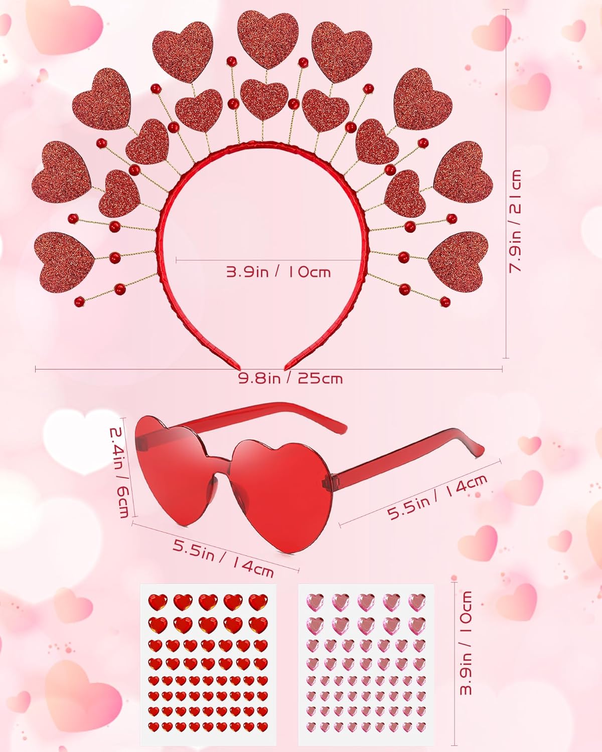 Cupids Heart Headband