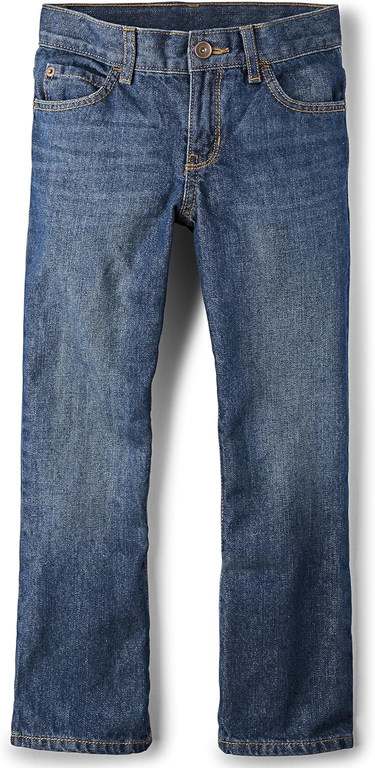 Boys Basic Bootcut Jeans - The Childrens Place